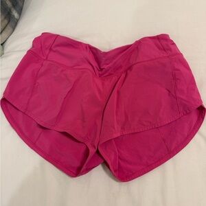 lululemon athletica Fuchsia Athletic Shorts